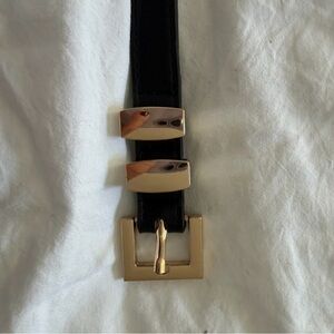 H&M Black and Gold Women's Belt